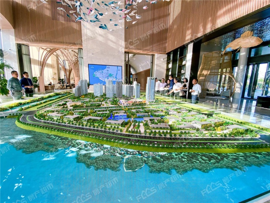 向海金融城楼盘总平图1