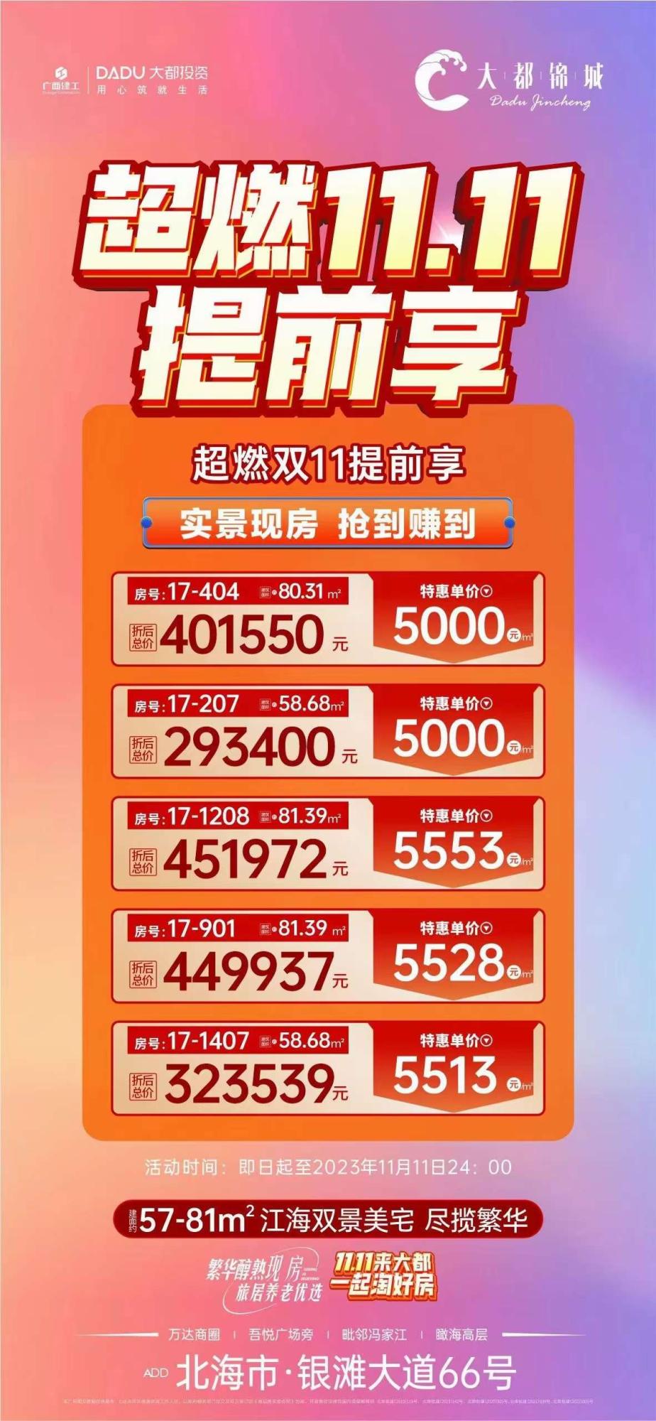 国企江海双景现房百亩大盘,吾悦万达双商圈,