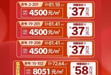 大都锦城5套特价房献礼，住宅特惠单价4500元/㎡的配图