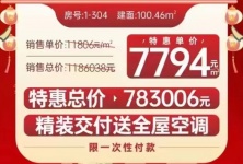 云星海景台海景带装修现房特价7794元/㎡，仅1套，送全屋空调的配图